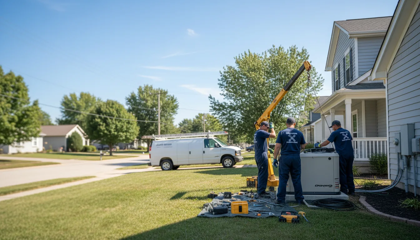 Generator Installation in Saint Paul, KS near me